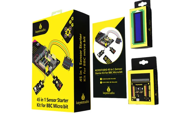 Набір Micro:Bit з 45 модулями датчиків Keyestudio - СМАРТ. Інтерактивні технології в освіті