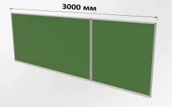 Шкільна дошка для крейди 3000х1000 мм, СТАНДАРТ - СМАРТ. Інтерактивні технології в освіті