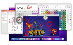 Інтерактивна панель SMART GX186-V3 OPS PC i5/8G/256G SSD - СМАРТ. Інтерактивні технології в освіті