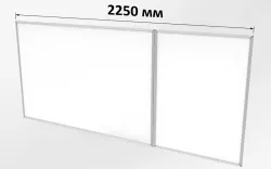 Шкільна дошка маркерна 2250х1000 мм, СТАНДАРТ - СМАРТ. Інтерактивні технології в освіті
