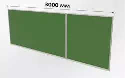 Шкільна дошка для крейди 3000х1000 мм, СТАНДАРТ - СМАРТ. Інтерактивні технології в освіті
