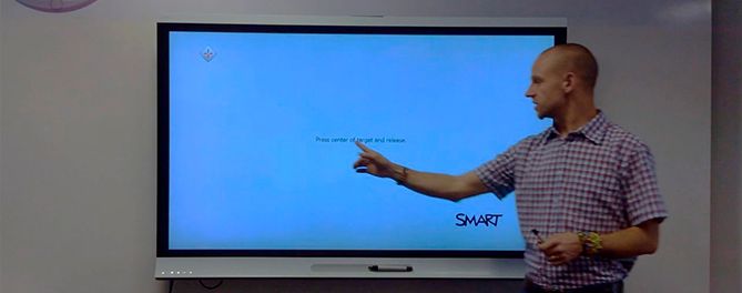 Орієнтація інтерактивної дошки SMART