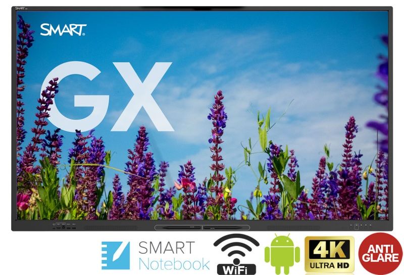 smart board sbid gx165 v3 65 inch interactive display