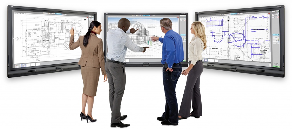Интерактивные дисплеи team work4